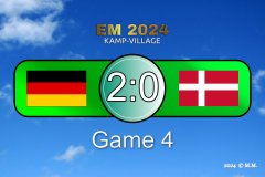 Anzeigetafel Game 4