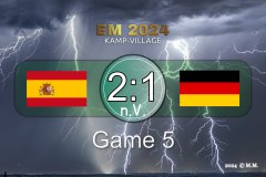 Anzeigetafel Game 5
